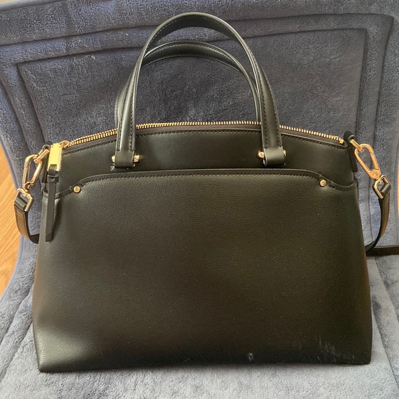Calvin Klein black satchel handbag - Picture 3 of 9